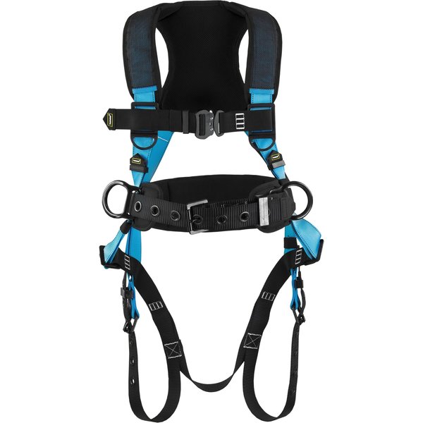Ironwear Full Body Harness W/ Shoulder Pads, Hvy Dty Tool & Back Support Belt | 420 Lb Capacity 2160-SM